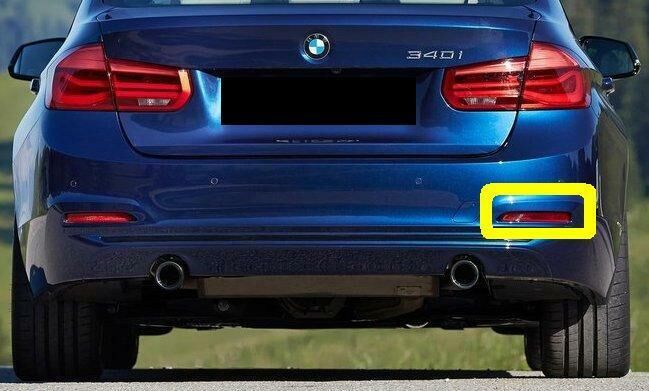 BMW NEW GENUINE 3 F30 F31 15-16 LCI REAR BUMPER RIGHT O/S REFLECTOR 63147400208 - Image 2