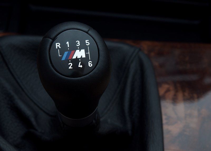 NEW Genuine BMW M-Sport 6-Speed Manual Black Leather Gear Knob/ Gearstick 25117896886 - Image 3