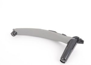 BMW GENUINE X5 SERIES 07-13 N/S LEFT DOOR TRIM PULL HANDLE GREY  51416969405