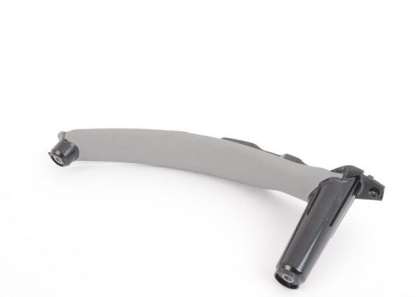 BMW GENUINE X5 SERIES 07-13 N/S LEFT DOOR TRIM PULL HANDLE GREY  51416969405
