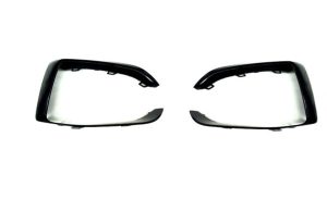 NEW GENUINE BMW 1 SERIES F40 SPORT LINE FRONT BUMPER SIDE GRILL TRIM SET BLACK 51117475993+51117475994
