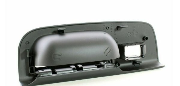 NEW GENUINE VW SHARAN 03-10 FRONT INTERIOR DOOR HANDLE ANTHRACITE RIGHT O/S LHD 7M3867172T75R - Image 2