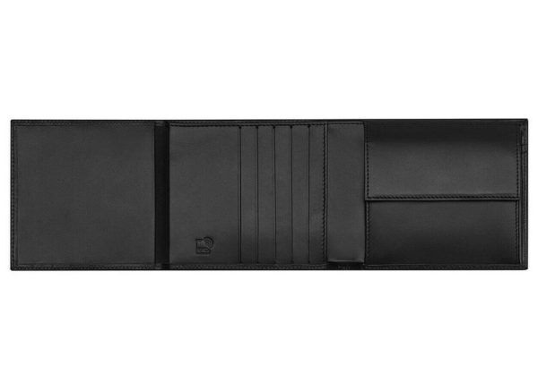 NEW GENUINE MERCEDES BENZ BLACK MEN ITALIAN CALFSKIN WALLET B66953960 - Image 3