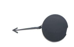 NEW GENUINE VW NEW BEETLE FRONT BUMPER TOW HOOK COVER CAP PRIMED 1C0807241AGRU
