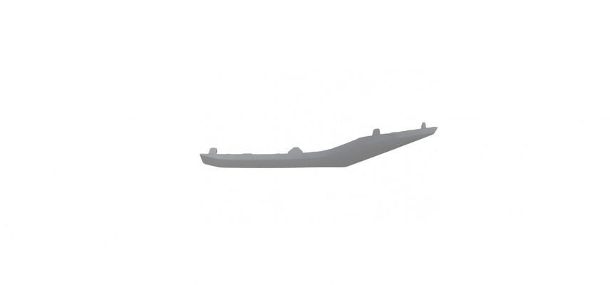 NEW GENUINE BMW 1 SERIES F40 SPORT FRONT BUMPER LOWER CENTER MOLDING BLACK LEFT 51119850651