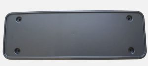 NEW GENUINE AUDI A6 S6 AVANT QUATTRO FRONT LICENSE PLATE HOLDER 4G0807285AF3FZ