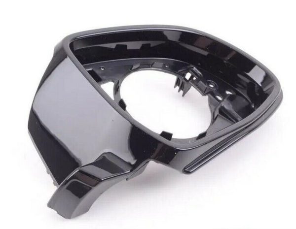 NEW GENUINE BMW WING MIRROR SUPPORT RING LOWER HOUSING SECTION BLACK RIGHT SET - Image 4