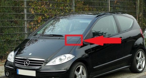 NEW GENUINE MERCEDES BENZ MB A CLASS W169 FRONT LEFT WATER DRAIN COVER A1698300175 - Image 4