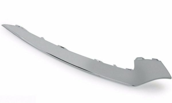 NEW GENUINE MERCEDES E CLASS W207 AMG FRONT BUMPER LOWER CHROME TRIM PAIR SET - Image 2