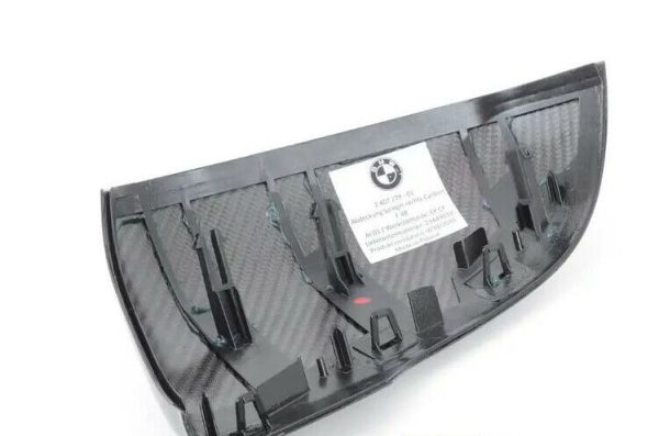 NEW GENUINE BMW 2 SERIES F45 F46 X1 F48 SIDE MIRROR CARBON FIBER COVER PAIR SET - Image 3