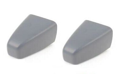 NEW GENUINE BMW X3 E83 FRONT HEADLIGHT WASHER JET COVER CAP RIGHT O/S PAIR SET
