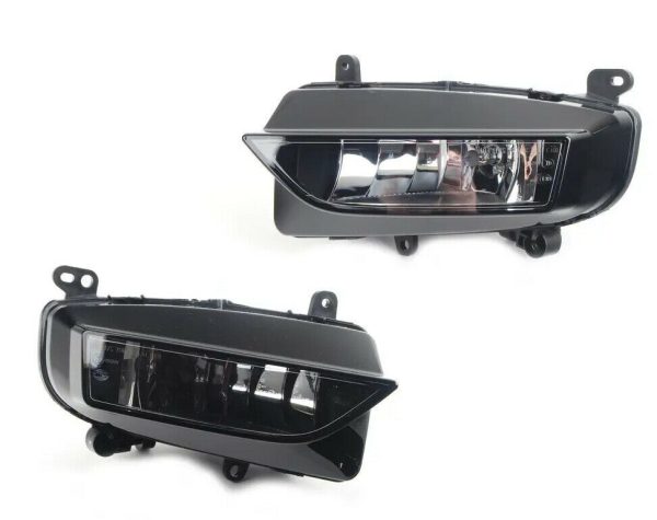 NEW GENUINE AUDI A4 S4 B8 12-15 S-LINE FRONT FOG LIGHTS PAIR SET RIGHT + LEFT