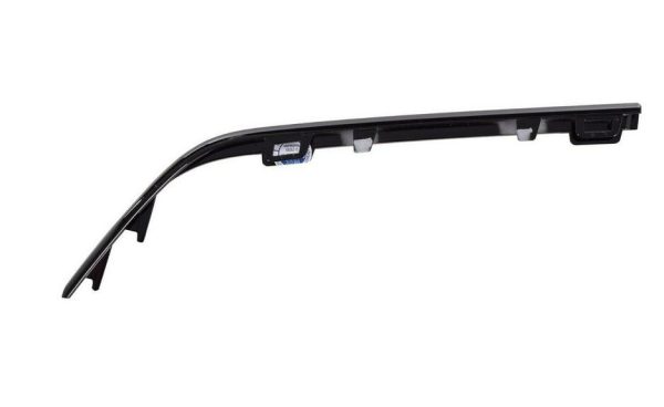 NEW GENUINE MERCEDES MB C W205 C63 AMG REAR BUMPER TRIM STRIP BLACK LEFT N/S A2058852921 - Image 3