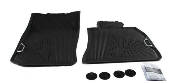 BMW NEW GENUINE 3 SERIES G20 G21 RUBBER MATS FRONT ALL WEATHER RHD 51472461170