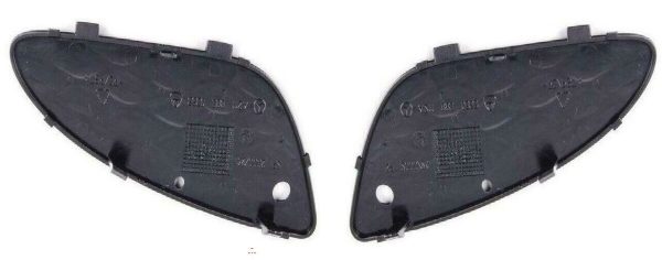 NEW GENUINE MERCEDES BENZ W211 FRONT BUMPER LOWER GRILL COVER PAIR SET N/S + O/S - Image 3