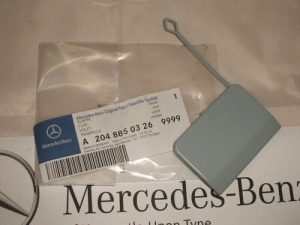 NEW GENUINE MERCEDES-BENZ C-CLASS (W204) REAR BUMPER AMG TOW HOOK COVER CAP A20488503269999