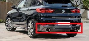 NEW GENUINE BMW X2 F39 REAR M SPORT BUMPER DIFFUSER 51128090074