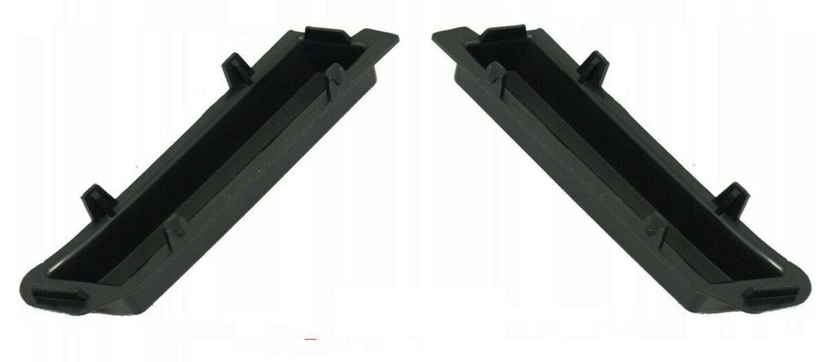 NEW GENUINE AUDI A3 S3 FRONT BUMPER COVER CAP PAIR SET LEFT N/S + RIGHT O/S - Image 3