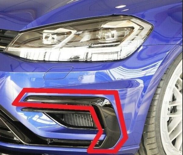 NEW GENUINE VOLKSWAGEN GOLF R VII FRONT BUMPER GRILL TRIM LEFT N/S 5G0853101F041 - Image 4