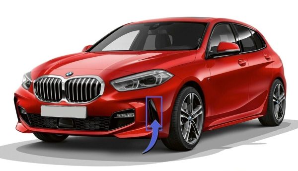 NEW GENUINE BMW 1 SERIES F40 M SPORT FRONT BUMPER SIDE TRIM GRILLE LEFT N/S 51118075625 - Image 4