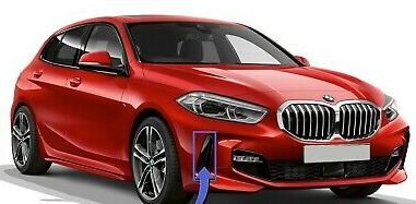 NEW GENUINE BMW 1 SERIES F40 M SPORT FRONT BUMPER SIDE TRIM GRILLE RIGHT O/S 51118075626 - Image 4