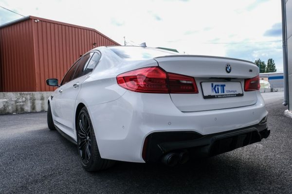 Side Skirts Extension suitable for BMW 5 Series G30 Limousine G31 Touring (2017-up) M Design Piano Black - Image 11