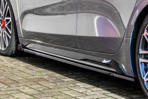 Performance Side skirts addons / Blades / diffusers / sill covers with Wing For Kia Pro Ceed GT. GT Line 18-21