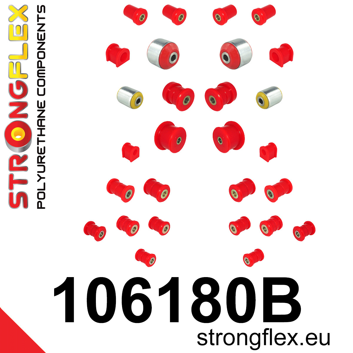 106180B: Full suspension bush kit