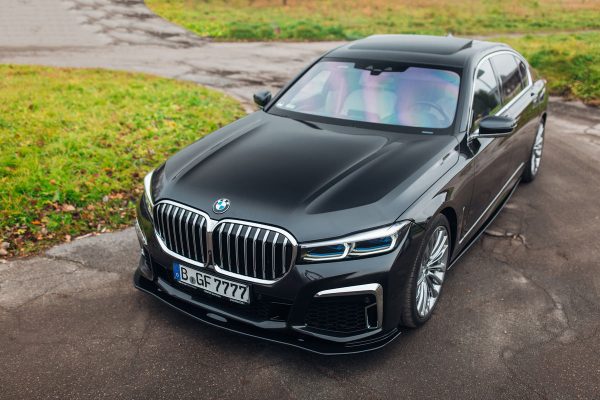 ABS Gloss side spats For BMW 7 Series G12 Performance Side skirts addons diffusers / sill covers - Image 11