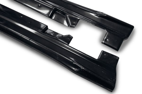 RS side lip splitter diffuser For BMW X3 G01 LCI M Sport sideskirts - Image 4