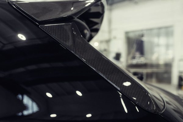 Speed S Carbon fibre rear window side sunblind sunshade for BENTLEY BENTAYGA - Image 9