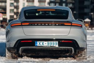 CARBON Performance Aero trunk extension spoiler for Porsche Taycan