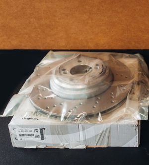 Original BMW Brake disc ventilated rear left for M3 E92 E93 E90 + M1 E82