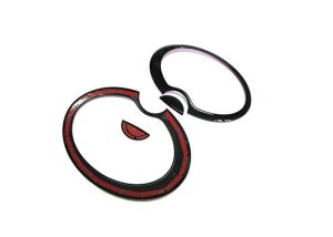MINI NEW GENUINE COOPER R52 R53 R50 O/S RIGHT CHROME HEADLIGHT TRIM RING 63126917838