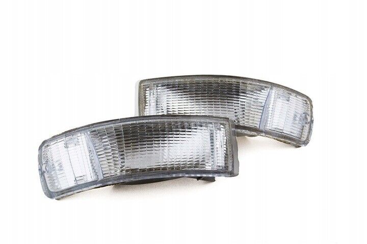 OE Look White Front Bumper Turn signals/ Indicators For Audi 90,80 B3+B4 - Image 5