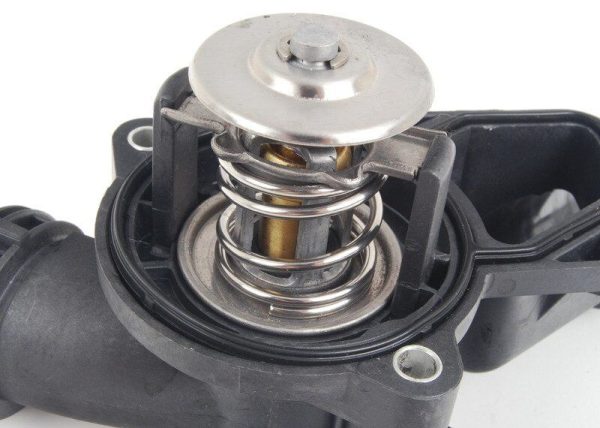 NEW GENUINE BMW 2.0 2.5 2.8 3.0 PETROL ENGINE COOLANT THERMOSTAT WITH HOUSING 11531437040 - Image 3