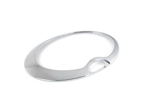 MINI NEW GENUINE COOPER R52 R53 R50 N/S LEFT CHROME HEADLIGHT TRIM RING 63126917837