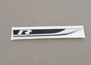 NEW GENUINE VOLKSWAGEN VW GOLF MK7 WING FENDER R EMBLEM BADGE RIGHT O/S 5G0853688BGFOD