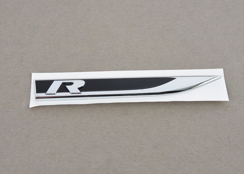 NEW GENUINE VOLKSWAGEN VW GOLF MK7 WING FENDER R EMBLEM BADGE RIGHT O/S 5G0853688BGFOD