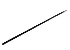 BMW NEW GENUINE 5 SERIES E60 E61 FRONT DOOR EXTERIOR CHANNEL COVER BLACK LEFT 51217207257