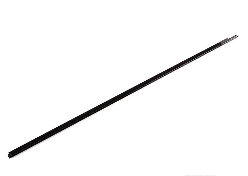 BMW NEW GENUINE 5 SERIES E60 E61 FRONT DOOR EXTERIOR CHANNEL COVER BLACK LEFT 51217207257