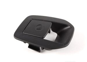 BMW NEW GENUINE 3 SERIES E92 06-13 REAR SEAT BLACK ISOFIX MOUNT COVER 52206970744