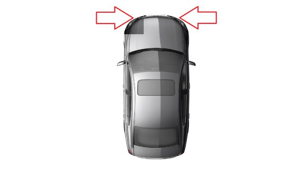 NEW GENUINE AUDI A3 09-13 O/S RIGHT N/S LEFT BUMPER FOG LIGHT CHROME GRILL SET - Image 3