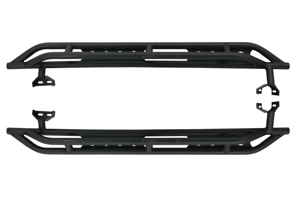 Running Boards Side Steps Nerf Bars suitable for Jeep Wrangler JL (2018-Up) 4 Doors Iron - Image 4