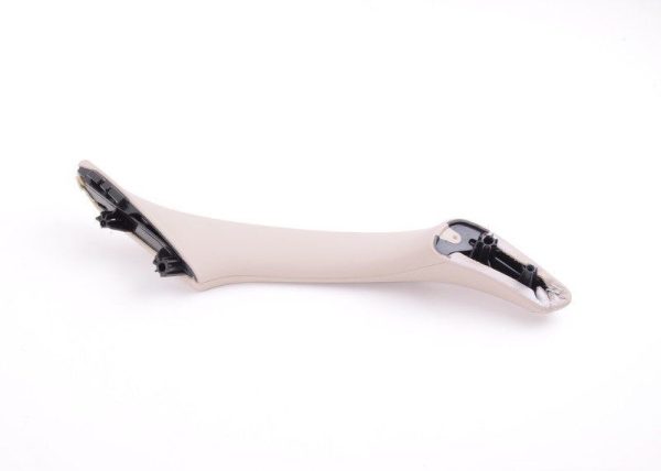 BMW NEW F10 F11 DOOR PULL HANDLE PASSENGER SIDE RIGHT LHD DAKOTA OYSTER WHITE 51417225858 - Image 4