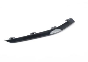 NEW GENUINE VW GOLF MK 7.5 FACELIFT FRONT BUMPER LEFT TRIM SPOILER GLOSS BLACK 5G0805903J041