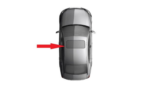 NEW GENUINE MERCEDES MB X204 GLK ROOF MOLDING CENTRAL LEFT A2046906882 - Image 2