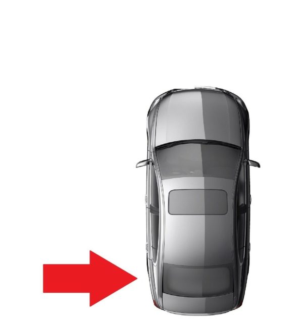 NEW GENUINE VW PASSAT CC 2008-2016 REAR DOOR CHROME MOLDING TRIM COVER LEFT N/S 3C8853073A2ZZ - Image 3