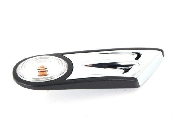 MINI NEW GENUINE R55 R56 R57 LCI R58 R59 JCW CHROME SIDE SCUTTLE MARKER LEFT N/S 63137268883 - Image 3