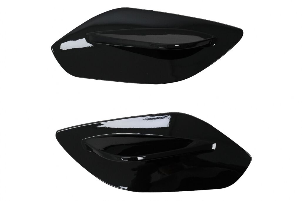 Add-On Side Extension for Roof Spoiler suitable for Mercedes A-Class W176 (2012-2018) W177 (2018-Up) GLA SUV X156 (2014-2019) H247 (2020-Up) Piano Black - Image 2